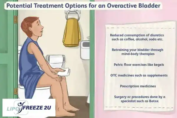 image of woman on toilet because of an overactive bladder Northamptonshire