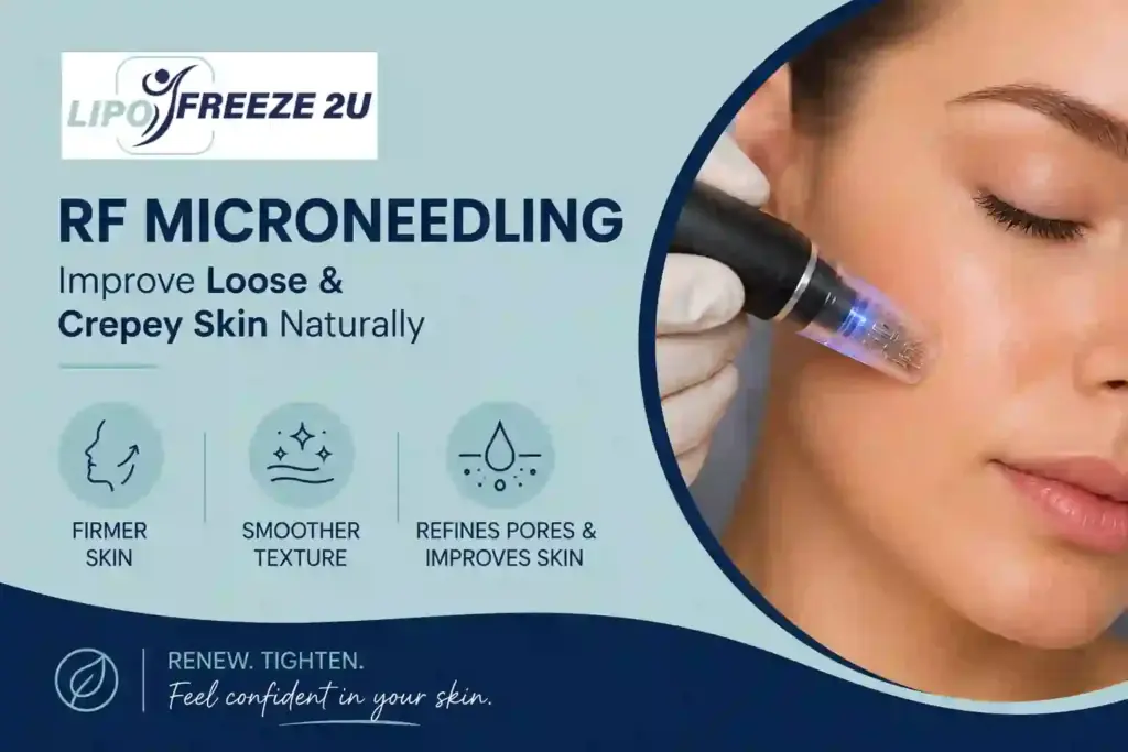 Can RF Microneedling Help Improve Loose and Crepey Skin Northamptonshire?
